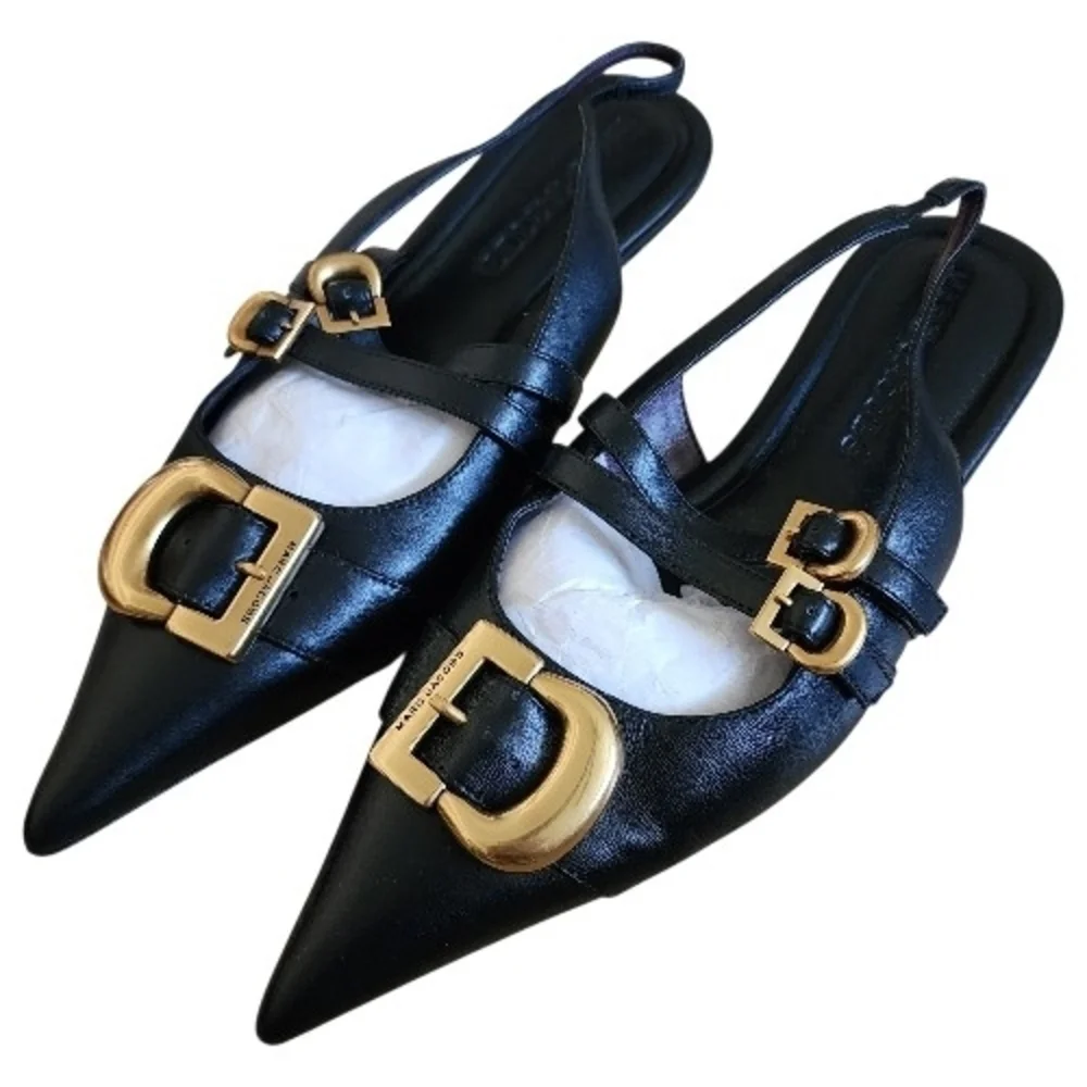 Marc Jacobs The Doll Shoe Slingback Flats 38 - Picture 7 of 10